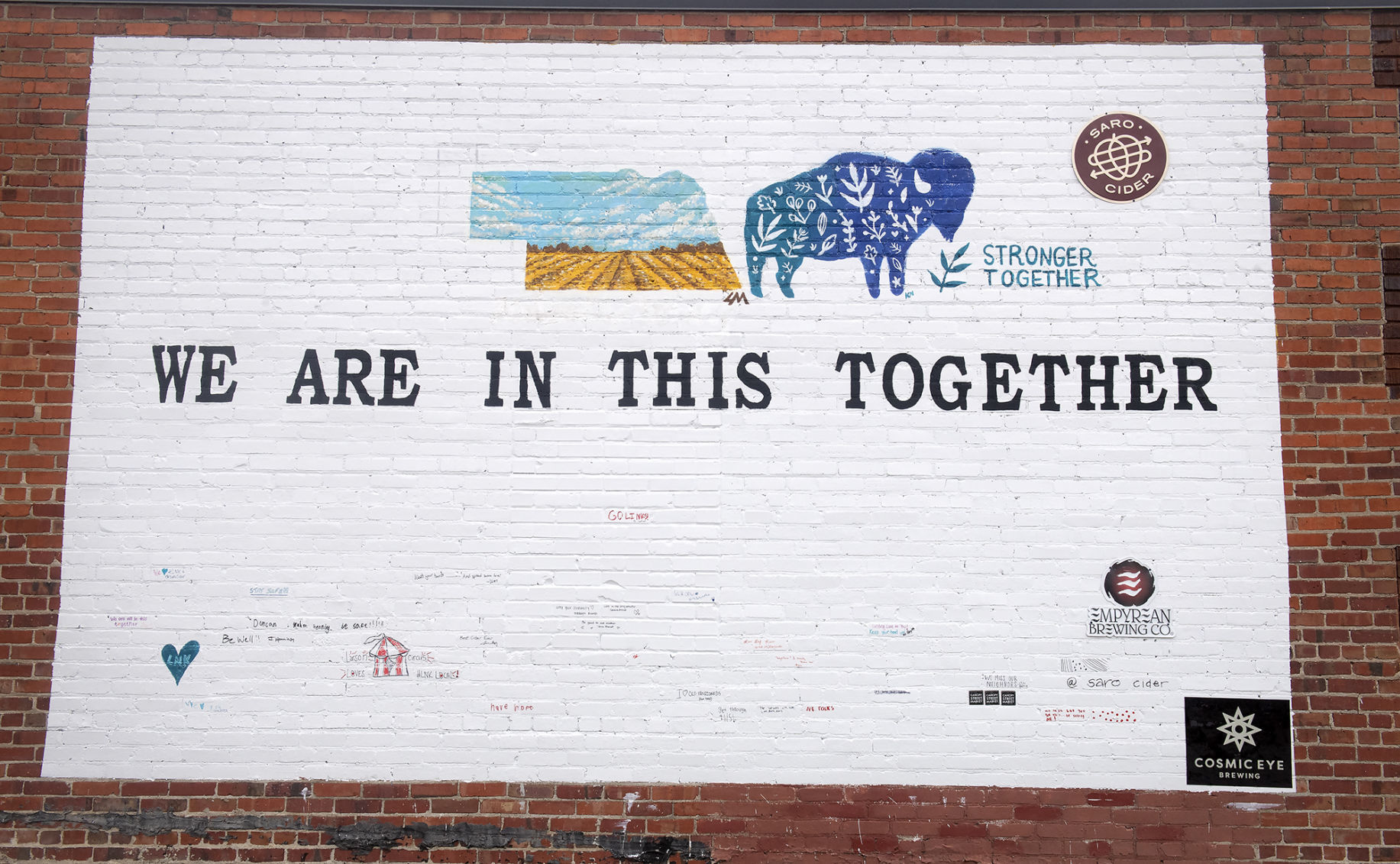 Saro Cider mural